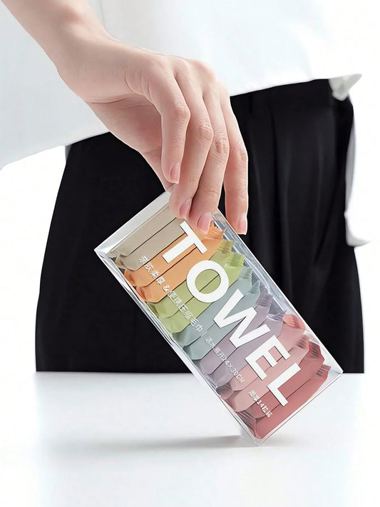 Compressed Disposable Face Towels — Hospital Bag Essential