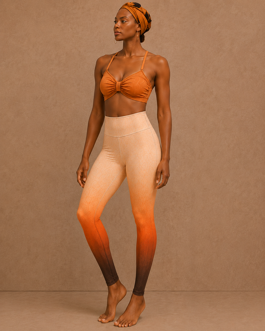 Savanna Gradient Leggings — Compression