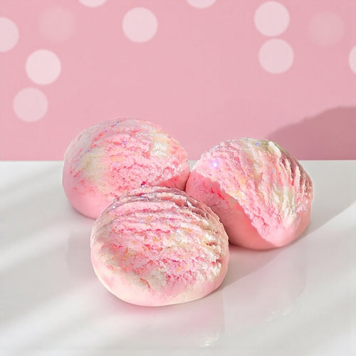 Truffe de bain moussante biologique au beurre de cacao et au lait de coco