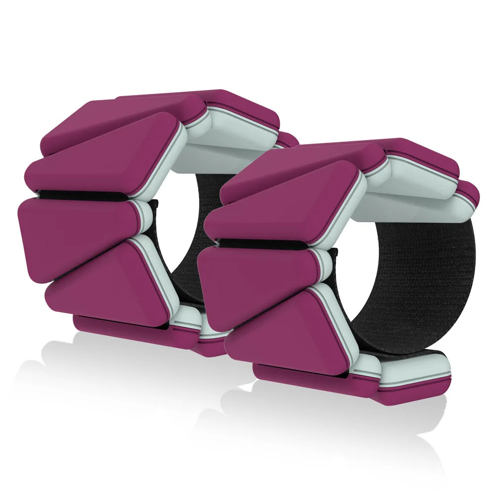 500g Wrist Weights for Women Men Adjustable Arm & Leg Weight Wearable Weighted Bracelet for Yoga Running Cardio Gym Workouts